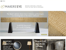 Tablet Screenshot of makerseye.co.uk